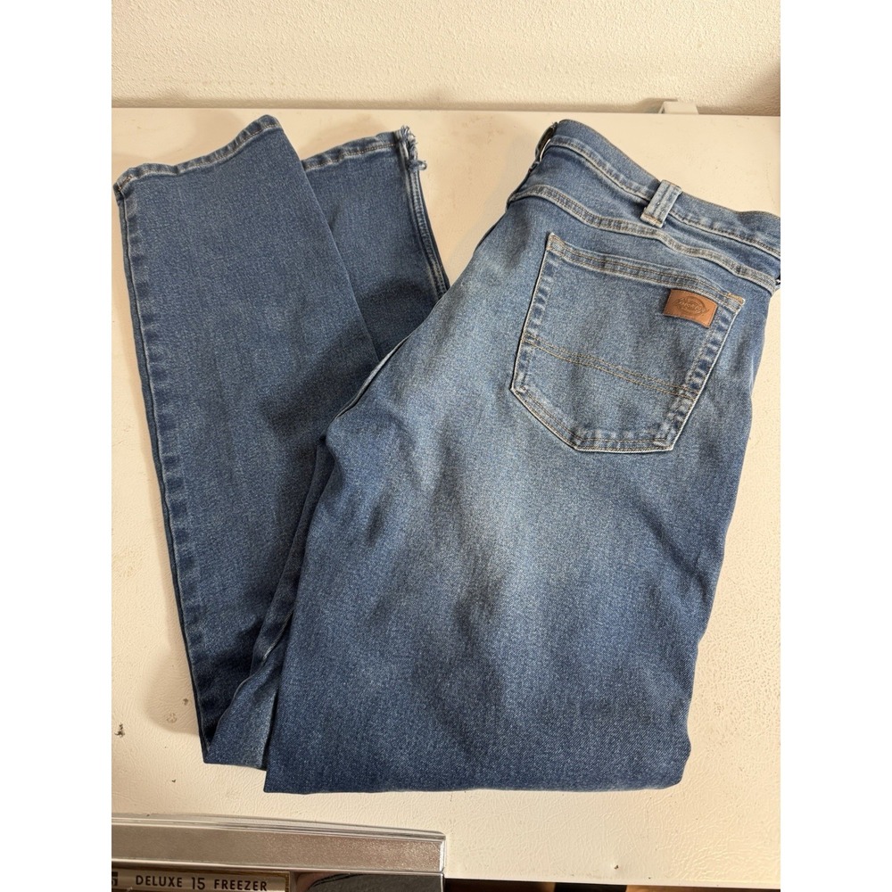 Dickies Jeans Mens 38x34 Blue Denim Straight Work Pants READ Description
